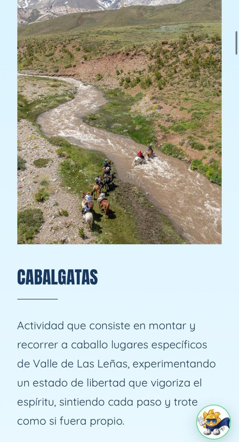 Departamento Dentro Del Centro De Sky Valle De Las Lenas, Edificio Esparta מראה חיצוני תמונה